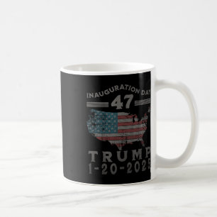 Präsident Donald Trump Tag der Amtseinführung 2025 Kaffeetasse
