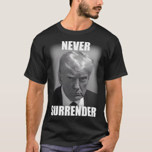 Präsident Donald Trump Tasse schießt nie auf Ja T-Shirt