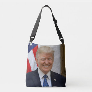 Präsident Donald Trump Tragetaschen Mit Langen Trägern