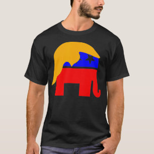 Präsident Donald Trump und der republikanische El T-Shirt