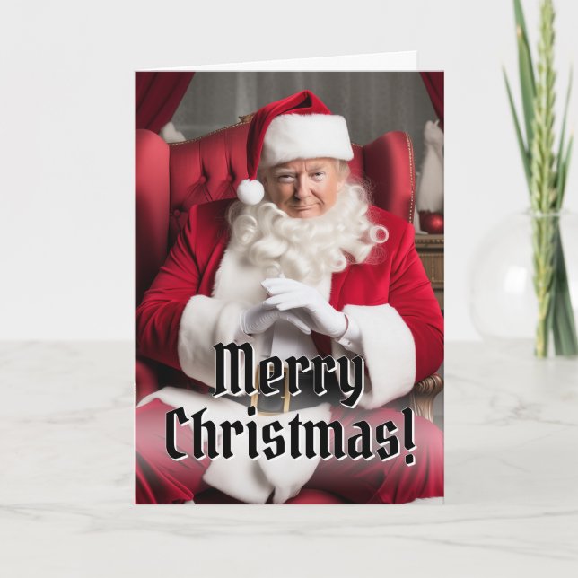 Präsident Donald Trump Weihnachten 2024 (Vorderseite)