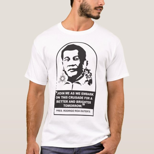Präsident Duterte T-Shirt (Vorderseite)