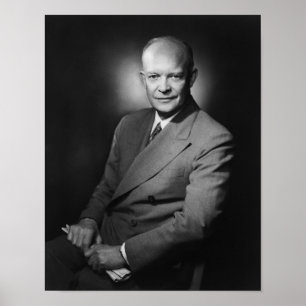 Präsident Dwight Eisenhower Poster