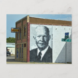 Präsident Eisenhower Postkarte