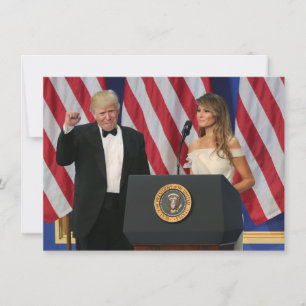 Präsident & First Lady Trump bei der Amtseinführun