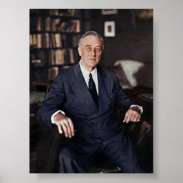 Präsident Franklin D. Roosevelt Poster
