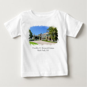 Präsident Franklin D. Roosevelt's (FDR) Mansion Baby T-shirt