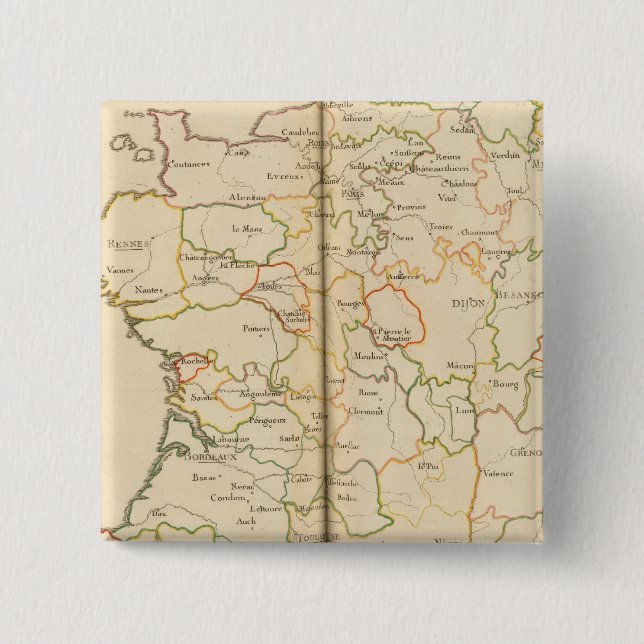 Präsident Frankreichs Button (Vorderseite)