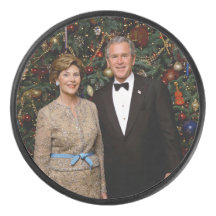 Präsident George Bush, Laura Christmas White House