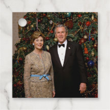Präsident George Bush, Laura Christmas White House
