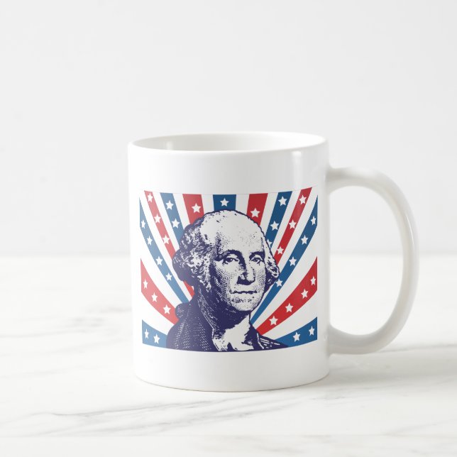 Präsident George Washington Kaffeetasse (Rechts)