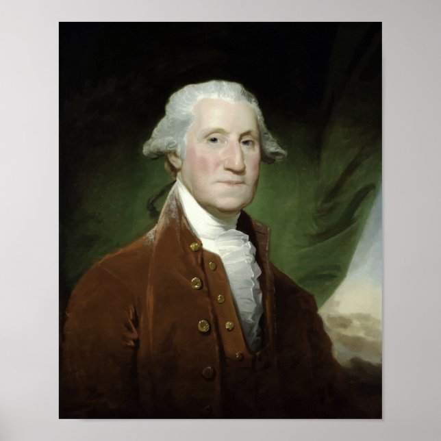 Präsident George Washington Painting Poster (Vorne)
