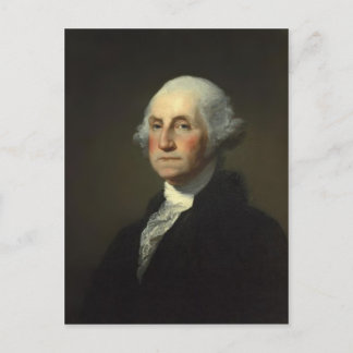 Präsident George Washington Postkarte