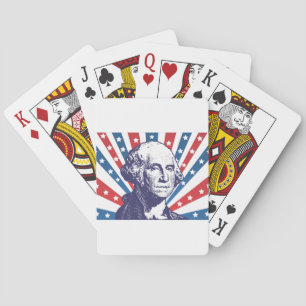 Präsident George Washington Spielkarten