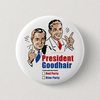 Präsident Goodhair Button