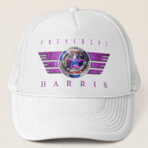 Präsident Harris/Walz Pink Wing Medallion Cap