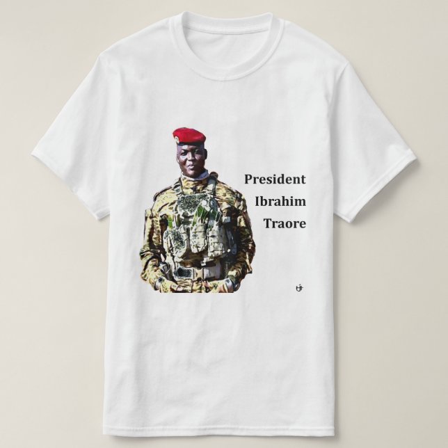 Präsident Ibrahim traore T-Shirt (Design vorne)