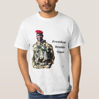 Präsident Ibrahim traore T-Shirt