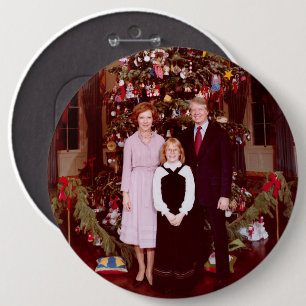 Präsident James Jimmy Carter White House Button