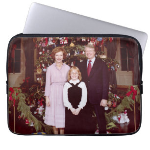 Präsident James Jimmy Carter White House Laptopschutzhülle
