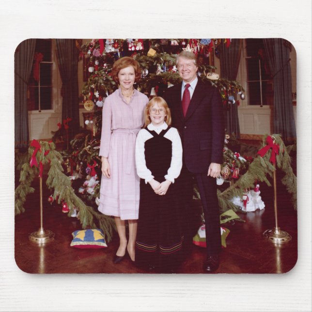 Präsident James Jimmy Carter White House Mousepad (Vorne)
