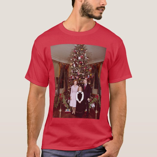 Präsident James Jimmy Carter White House T-Shirt (Vorderseite)