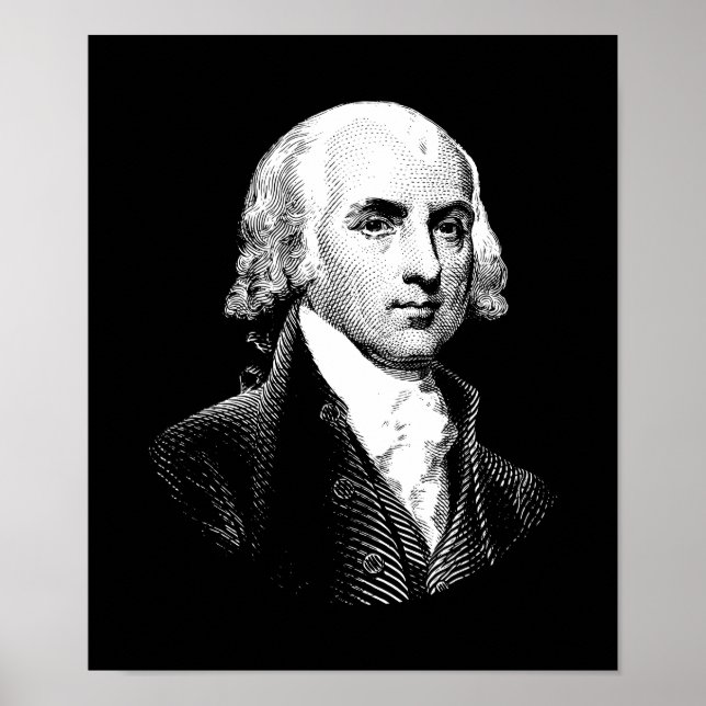 Präsident James Madison Poster (Vorne)