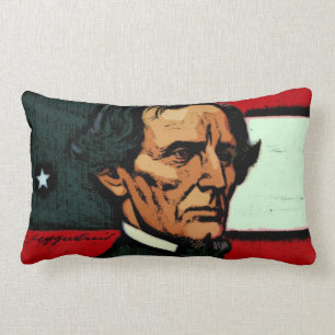 Präsident Jefferson Davis Lendenkissen