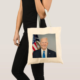 Präsident Joe Biden Offiziell Portrait 2021 Tragetasche