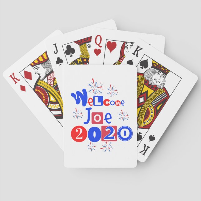 Präsident: Joe Biden Playing Cards Spielkarten (Rückseite)