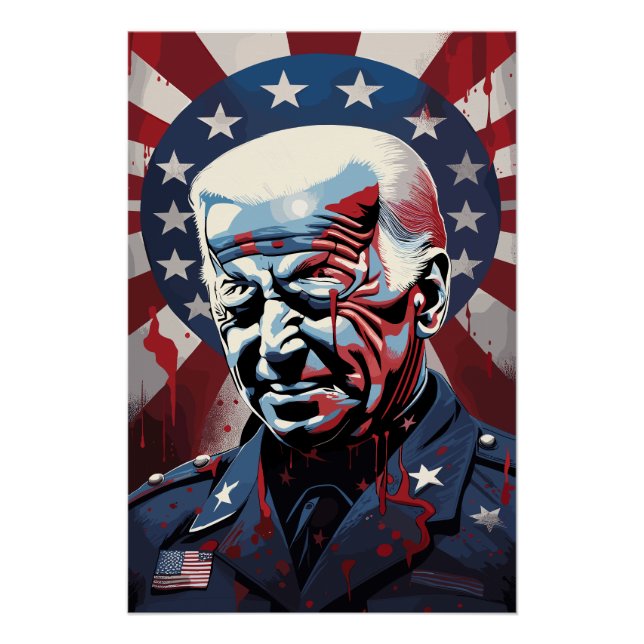 Präsident Joe Biden Poster (Vorderseite)
