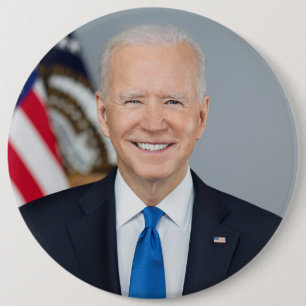 Präsident Joe Biden White House Portrait Button