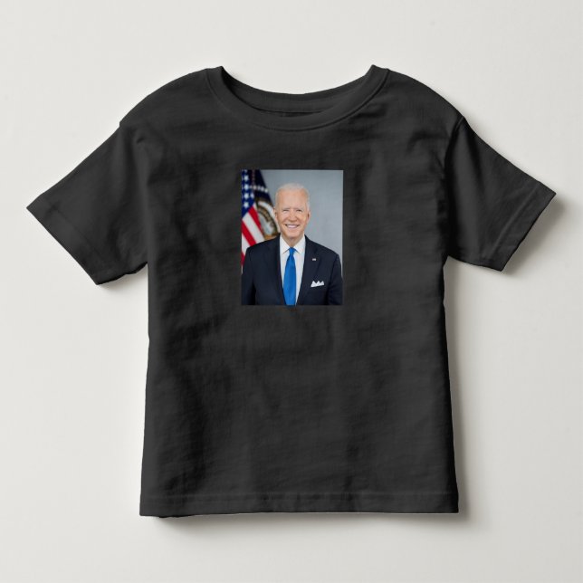 Präsident Joe Biden White House Portrait Kleinkind T-shirt (Vorderseite)