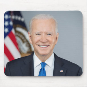 Präsident Joe Biden White House Portrait Mousepad