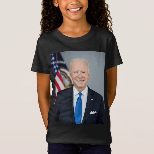 Präsident Joe Biden White House Portrait T-Shirt (Vorderseite)