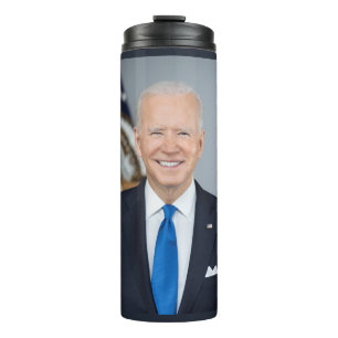 Präsident Joe Biden White House Portrait Thermosbecher
