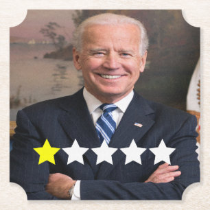 Präsident Joe Biden Zulassungsbewertung Untersetzer