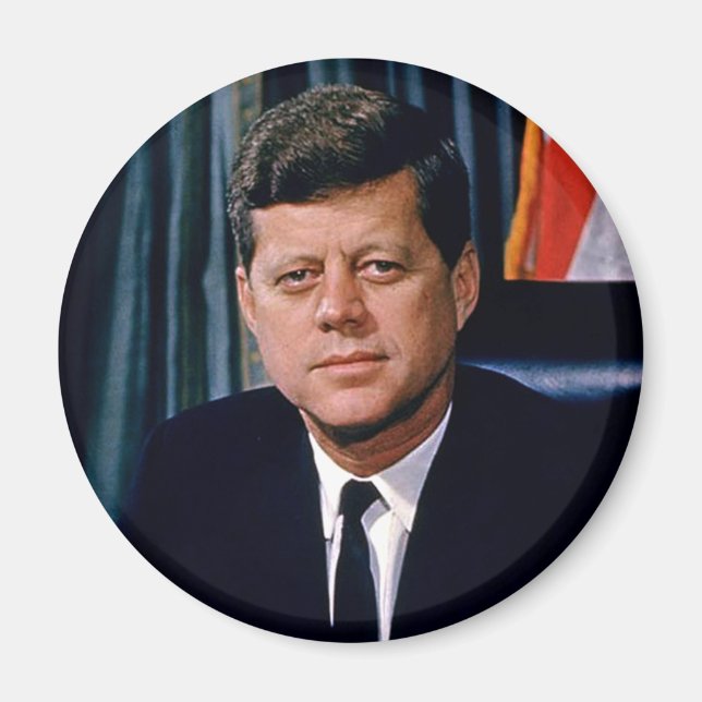 Präsident John F. Kennedy Magnet (Vorne)