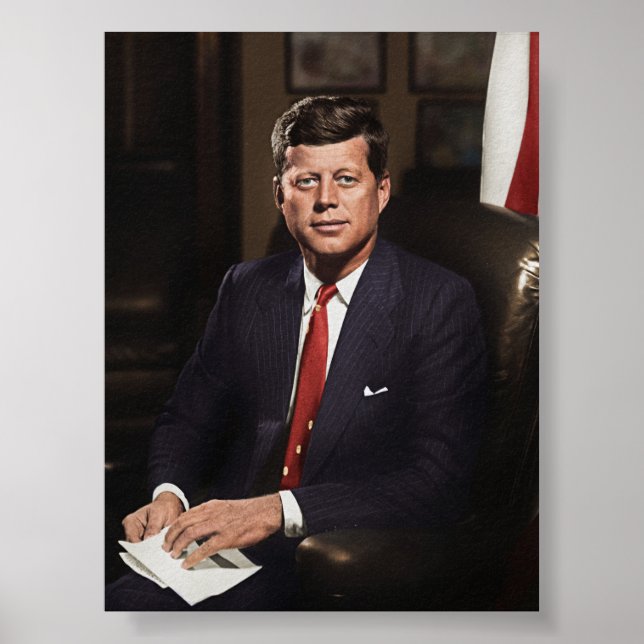Präsident John F. Kennedy Poster (Vorne)