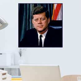 Präsident John F. Kennedy Poster