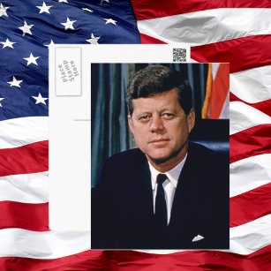 Präsident John F. Kennedy Postkarte