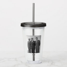 Präsident John Kennedy & Brothers American Camelot Acryltrinkbecher