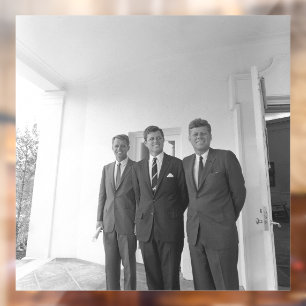 Präsident John Kennedy & Brothers American Camelot Fensteraufkleber
