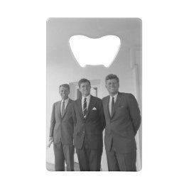 Präsident John Kennedy & Brothers American Camelot Geldbeutel Flaschenöffner