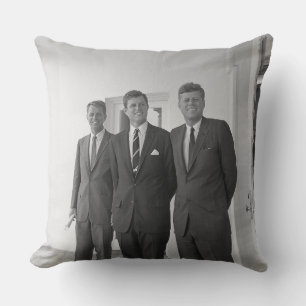 Präsident John Kennedy & Brothers American Camelot Kissen