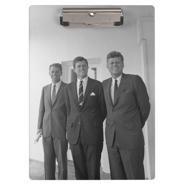 Präsident John Kennedy & Brothers American Camelot Klemmbrett (Vorderseite)