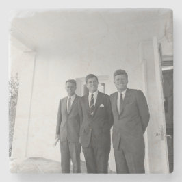 Präsident John Kennedy & Brothers American Camelot Steinuntersetzer