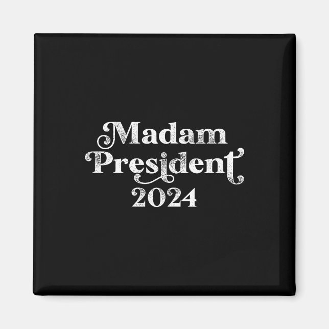 Präsident Kamala Harris 2024 Magnet (Vorne)