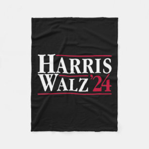 Präsident Kamala Harris Tim Walz Vp Brat Cat Ladie Fleecedecke