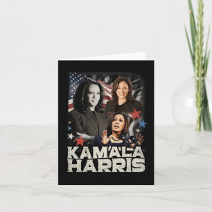 Präsident Kamala Harris Wir gehen nicht zurück 202 Karte